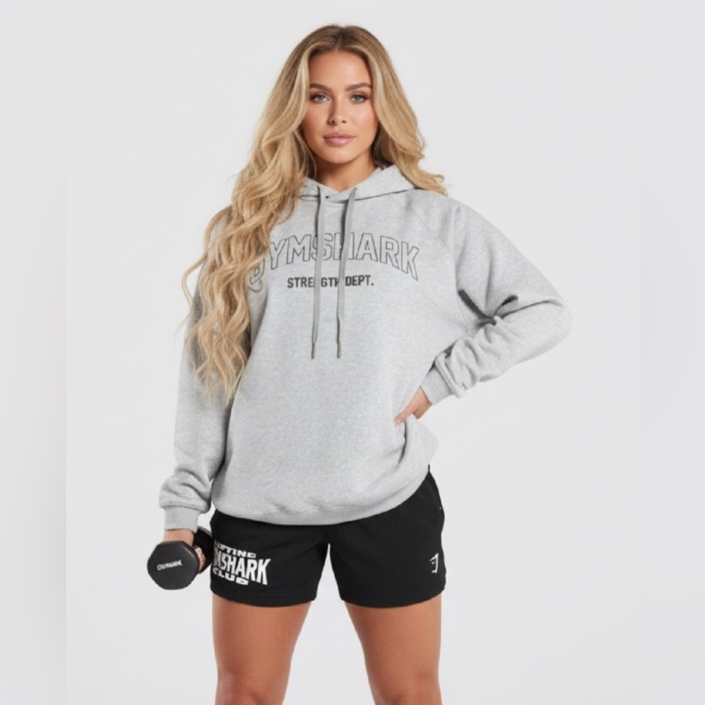 (#50)GYMSHARK Strength Department Oversized Hoodie